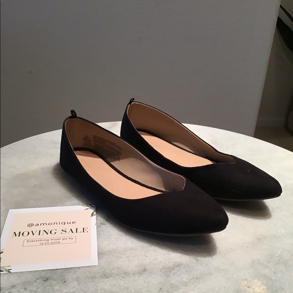 black Old Navy flats